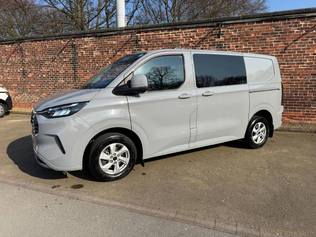 Ford Transit Custom 320 L1 2.0 EcoBlue 136ps H1 Double Cab Van Limited Auto Panel Van Diesel Grey